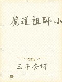 魔道祖师小说