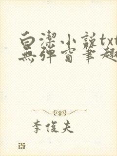 白洁小说txt无弹窗笔趣阁