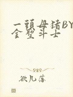 一头母猪BY黄金圣斗士