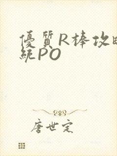 优质R棒攻略系统PO
