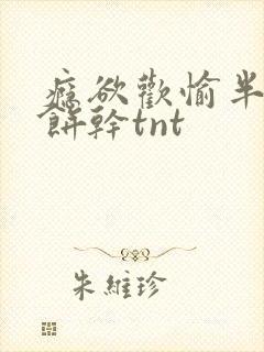 瘾欲欢愉半块小饼干tnt