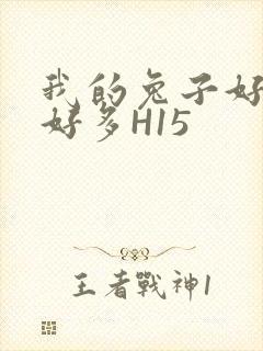 我的兔子好软水好多H15