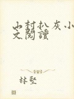 山村扒灰小说全文阅读