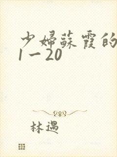 少妇苏霞的沉沦1一20