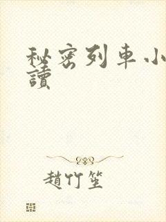 秘密列车小说阅读