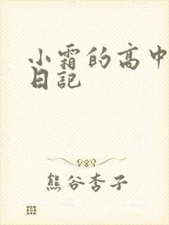 小霜的高中成长日记