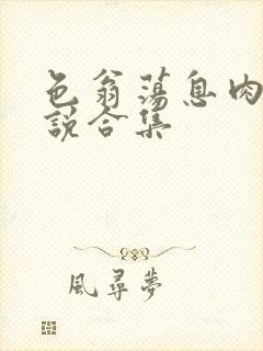 色翁荡息肉欲小说合集