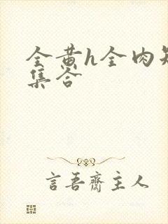 全黄h全肉短篇集合