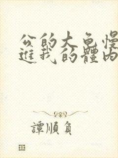 公的大龟慢慢挺进我的体内