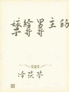 嫁给男主的病秧子哥哥