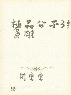 极品公子3续世枭雄