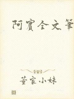 阿宾全文笔趣阁
