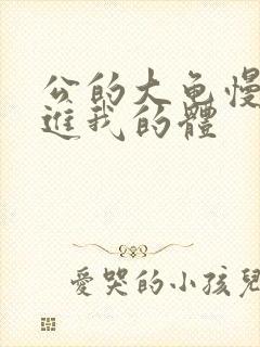 公的大龟慢慢挺进我的体