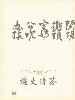 办公室撕开奶罩揉吮奶头视频