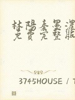 林阳秦墨浓小说免费完整版简介