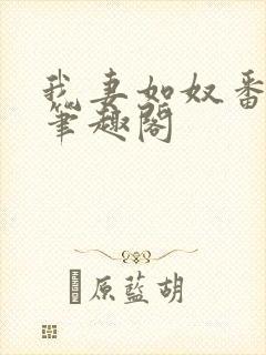 我妻如奴番外篇笔趣阁