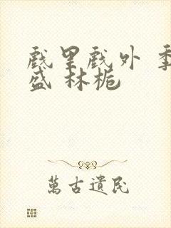 戏里戏外 季淮盛 林栀