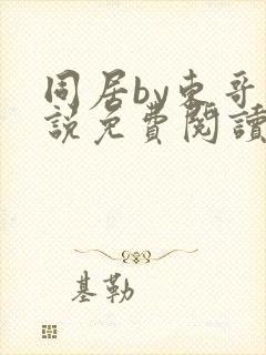 同居by东哥小说免费阅读全文无弹窗