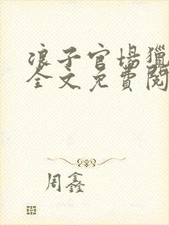 浪子官场猎艳记全文免费阅读