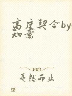 高度契合by洛知意