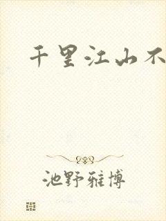 千里江山不如你