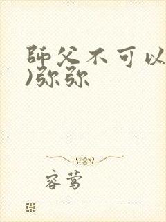 师父不可以(限)弥弥