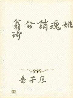 翁公销魂姚瑶琦琦