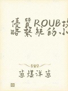 优质ROUB攻略系统的小说最新章节