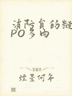 消防员的糙汉文PO多肉