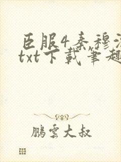 臣服4秦穆沈流txt下载笔趣阁