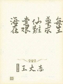 海棠仙尊每天都在艰难求生