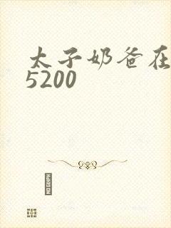 太子奶爸在花都5200