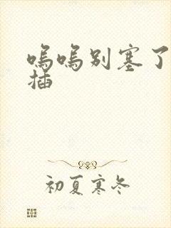 呜呜别塞了啊抽插