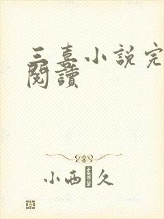 三喜小说完整版阅读