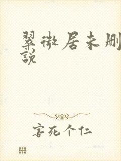 翠微居未删节小说