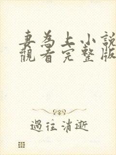 妻为上小说免费观看完整版笔趣阁