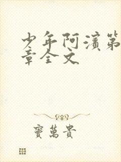 少年阿滨第13章全文