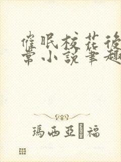 催眠校花后的日常小说笔趣阁