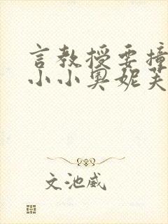 言教授要撞坏了小小奥妮芙原文