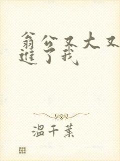 翁公又大又粗挺进了我