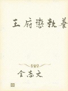 王府惩教养日常