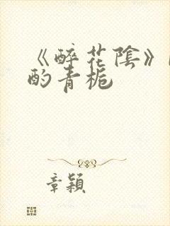 《醉花阴》by酌青栀