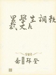 男学生调教男总裁文h