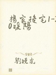 杨家后宅1-20暖阳