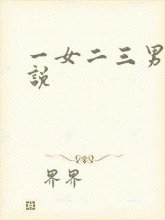 一女二三男事小说
