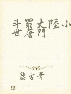 斗罗大陆小说绝世唐门