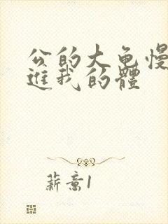 公的大龟慢慢挺进我的体