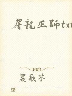 屠龙巫师txt