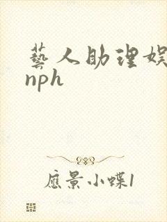 艺人助理娱乐圈nph