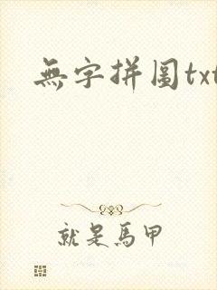 无字拼图txt